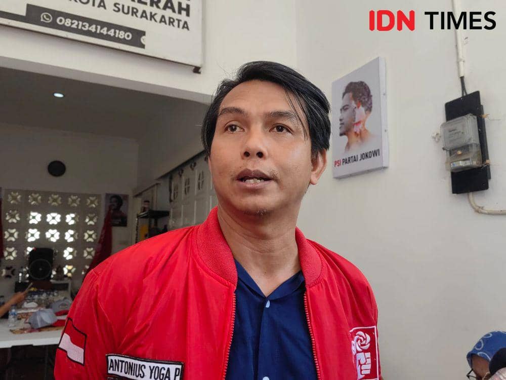 Ketua DPD PSI Solo, Antonius Yogo Prabowo. (IDN Times/Larasati Rey)