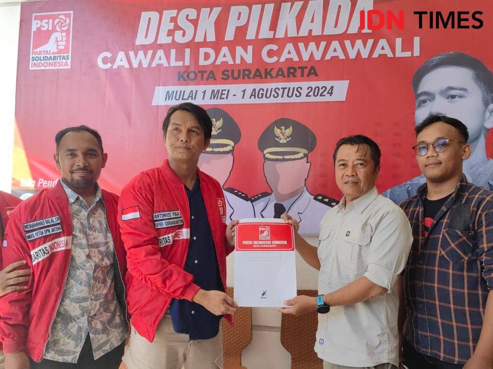 PSI Solo Buka Pendaftaran Calon Walikota dan Wakil Walikota Surakarta
