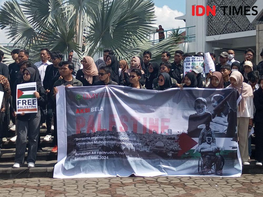 Civitas Akademika UMY Gelar Aksi Bela Palestina, Keluarkan 5 Sikap