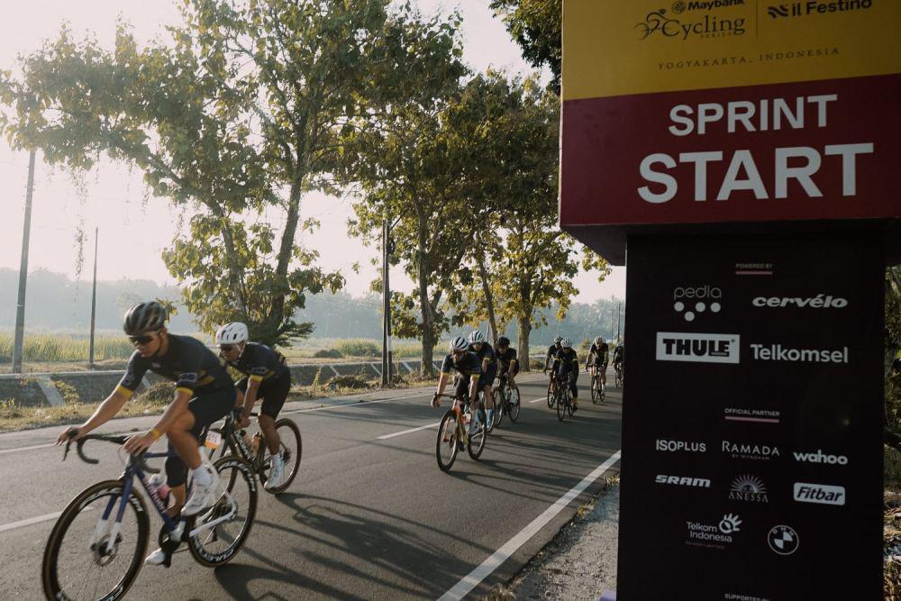 Maybank Cycling Series Il Festino 2024 Sukses Meriahkan Yogyakarta