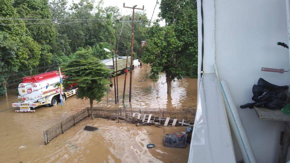 Banjir di wilayah Ogan Komering Ulu (Dok; Baturajaupdate)
