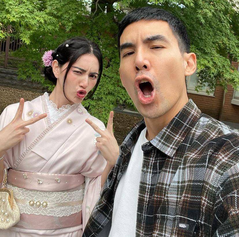 potret Davika Hoorne dan Ter Chantavit liburan di Jepang (instagram.com/davikah)