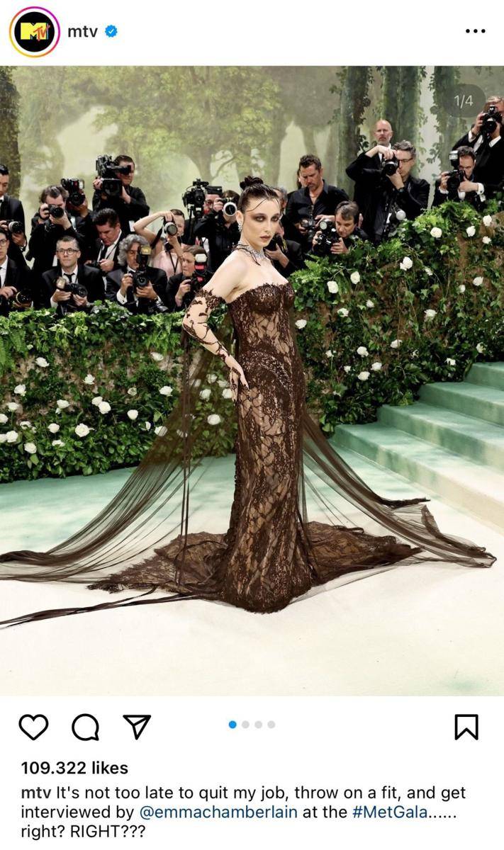 OOTD Met Gala (instagram.com/mtv)