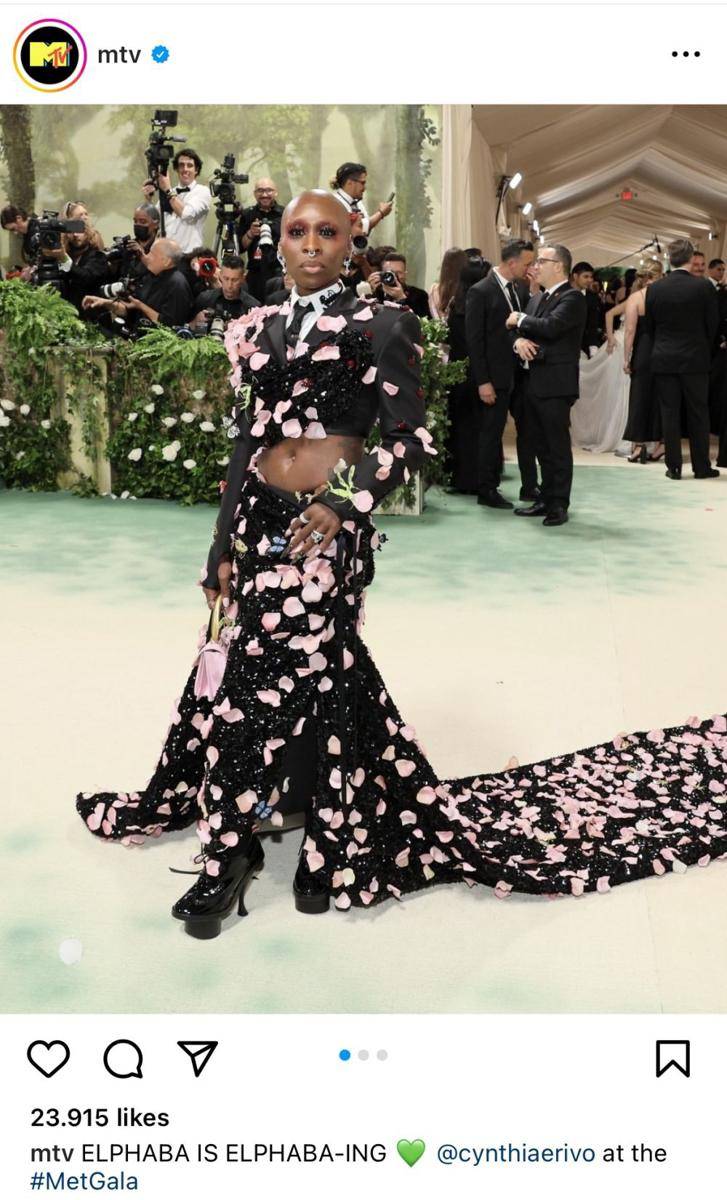 OOTD Met Gala (instagram.com/mtv)