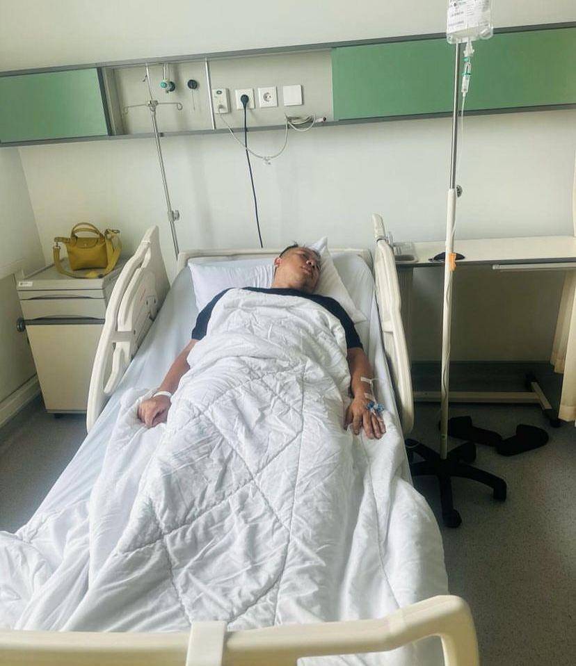potret Vicky Prasetyo dilarikan ke RS (Instagram.com/vickyprasetyo777)