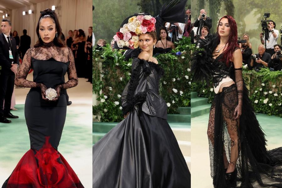 10 OOTD Hitam di Met Gala 2024, Sukses Bikin Berdecak Kagum!