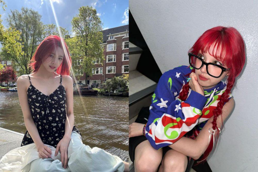 5 Idol KPop Tampil dengan Rambut Merah di Awal 2024, Stunning Banget!