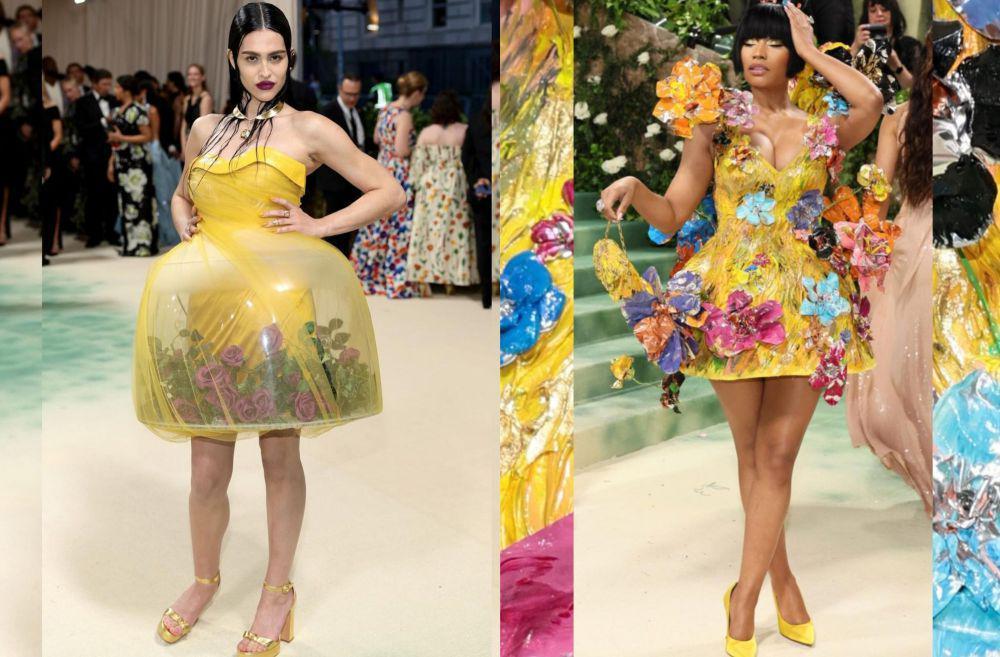 10 Outfit Bertema Bunga di Met Gala 2024, Serasa di Taman!