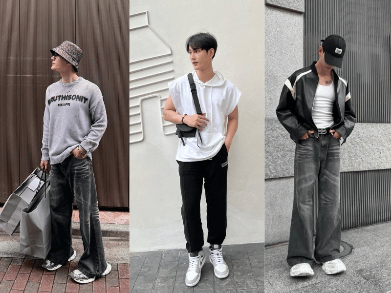 8 Inspirasi Outfit Night Out ala Pavel Naret Promphaopun, Stylish!