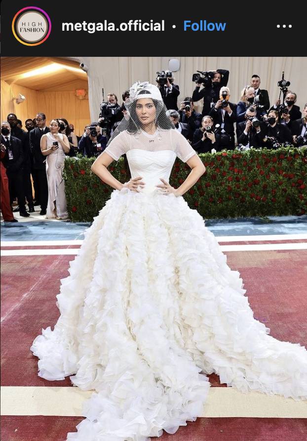 Penampilan artis di Met Gala. (instagram.com/metgala.official)