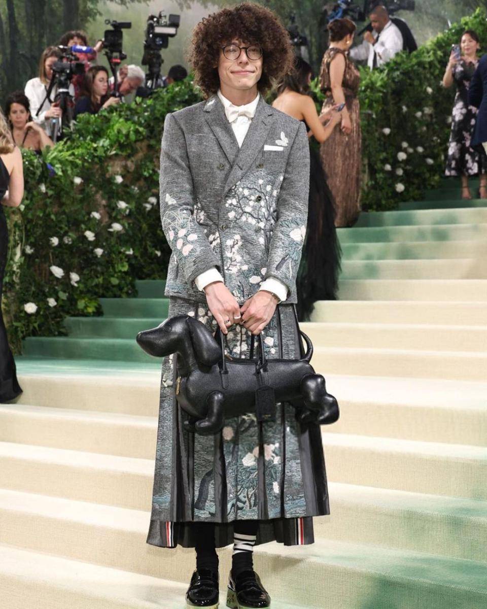 Reece Feldman di Met Gala 2024 (instagram.com/metgala.official)