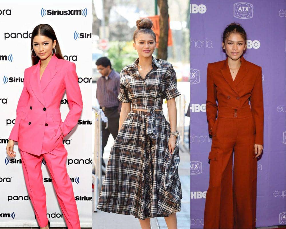 12 Inspirasi OOTD Office Wear ala Zendaya, Modis untuk Ngantor!