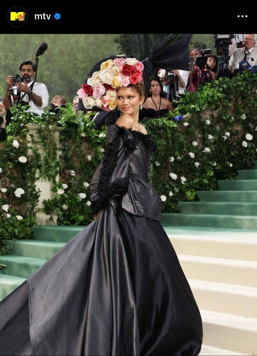 Gaya Artis di Met Gala 2024 (instagram.com/mtv)