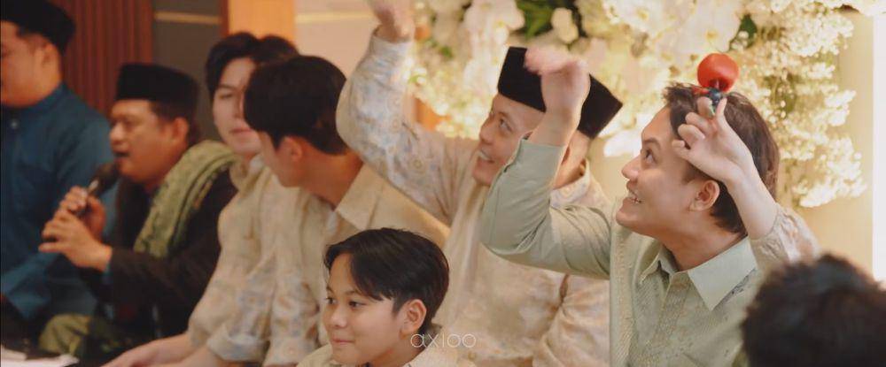 potret keluarga di pengajian Rizky Febian (instagram.com/axioo)