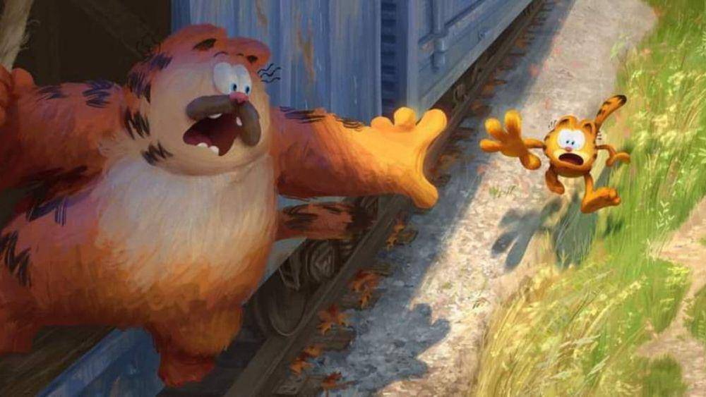 cuplikan film The Garfield Movie (dok. Sony Pictures/The Garfield Movie)