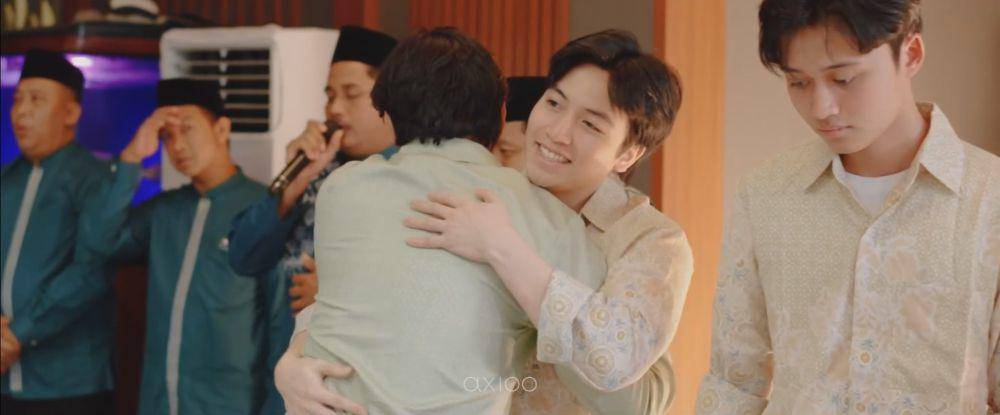 potret keluarga di pengajian Rizky Febian (instagram.com/axioo)
