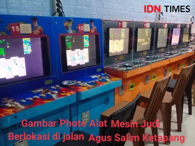 Sebuah ruko di Ketapang dipenuhi dengan mesin judi. (IDN Times/istimewa).