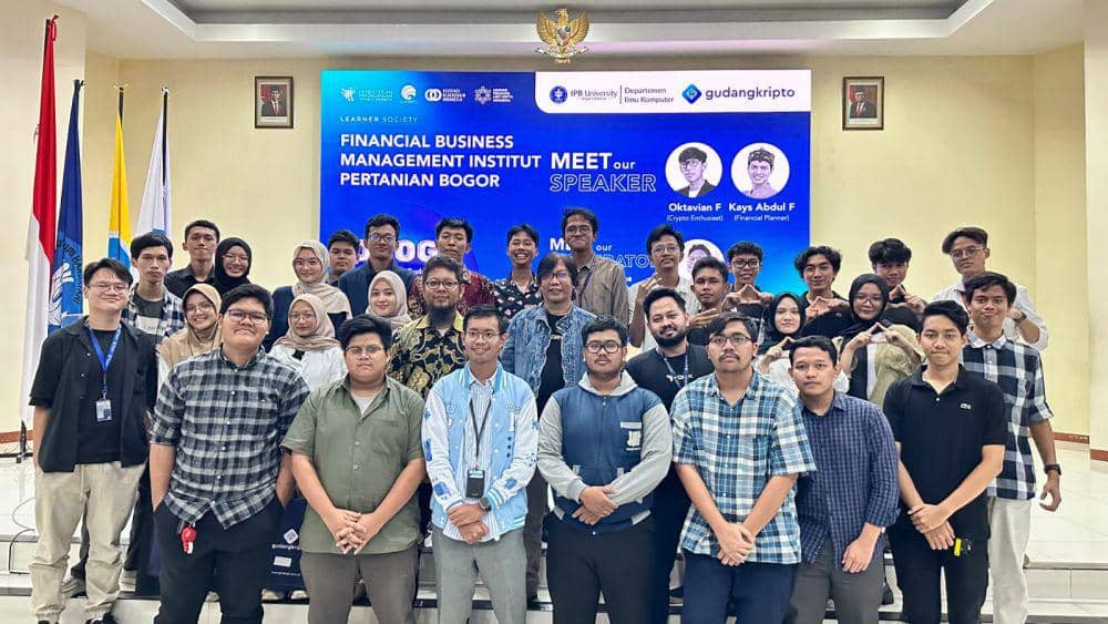 Edukasi dan literasi investasi kripto ke kampus yang dilakukan GudangKripto. (Dok GudangKripto)