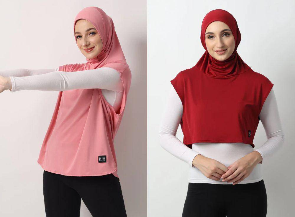 ilustrasi hijab untuk olahraga (hiaeverywear.com/Hijab Collection)