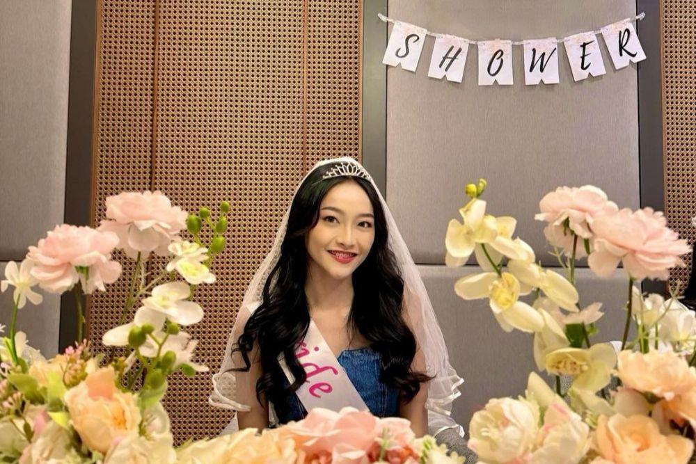7 Potret Bridal Shower Rona Eks JKT48, Ditemani Mantan Member Juga!