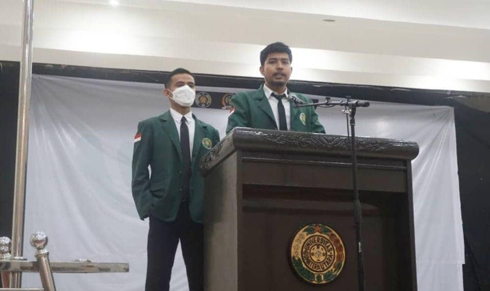Rizki Fadillah mantan Presiden Mahasiswa USU komentari kebijakan tarif UKT (instagram.com/mrizkifadillah)
