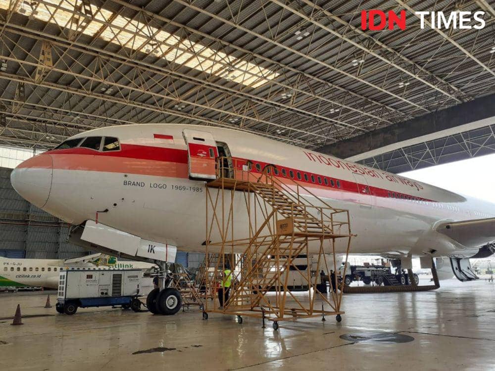 109 Jemaah Haji Asal Tanah Air Diangkut Garuda Indonesia