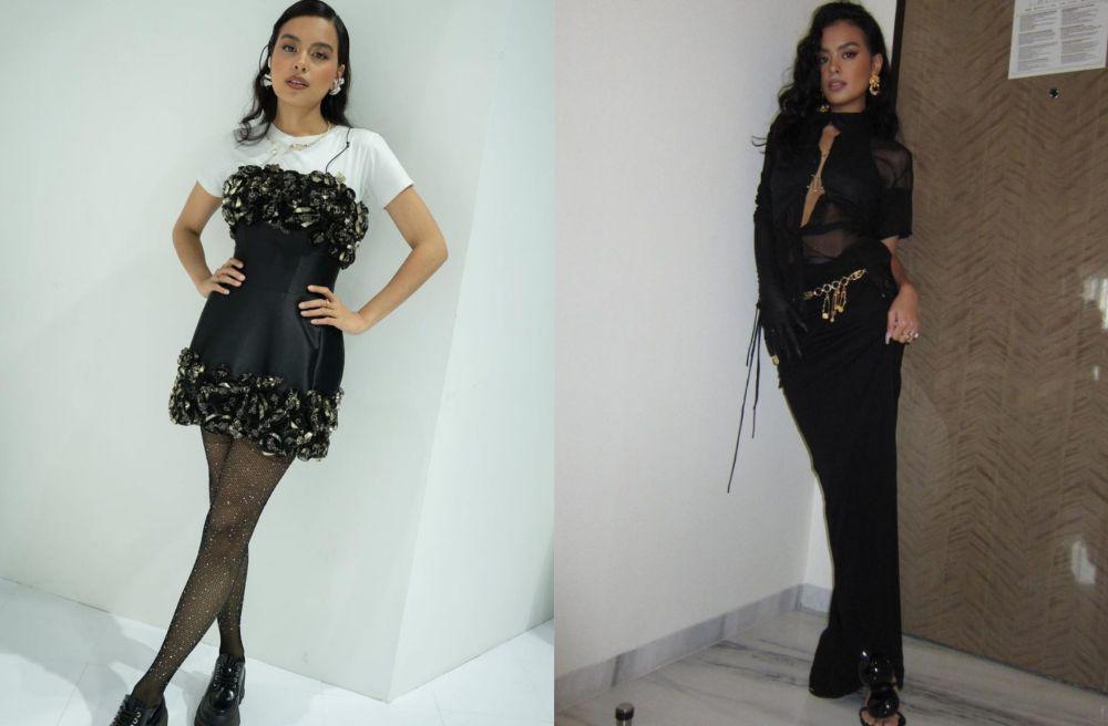 9 Gaya OOTD Swag dan Edgy ala Eva Celia, Kece Maksimal!