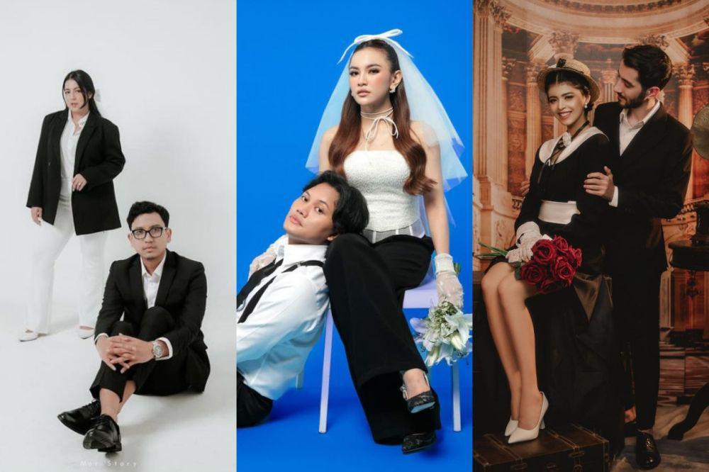 17 Prewed Baju Hitam Kasual, Style Simpel nan Menawan