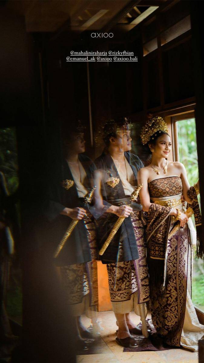 Prewedding Mahalini dan Rizky Febian. (instagram.com/axioo)