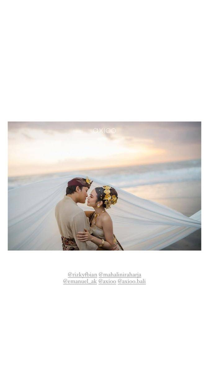 Prewedding Mahalini dan Rizky Febian. (instagram.com/axioo)