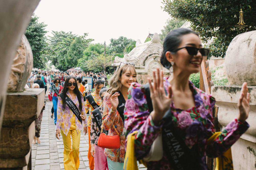 Potret Finalis Miss Mega Bintang Indonesia 2024 Saat Eksplor Jogja (Instagram.com/yayasanduniamegabintang)