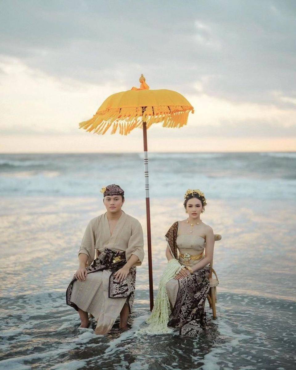 Prewedding Mahalini dan Rizky Febian. (instagram.com/axioo)