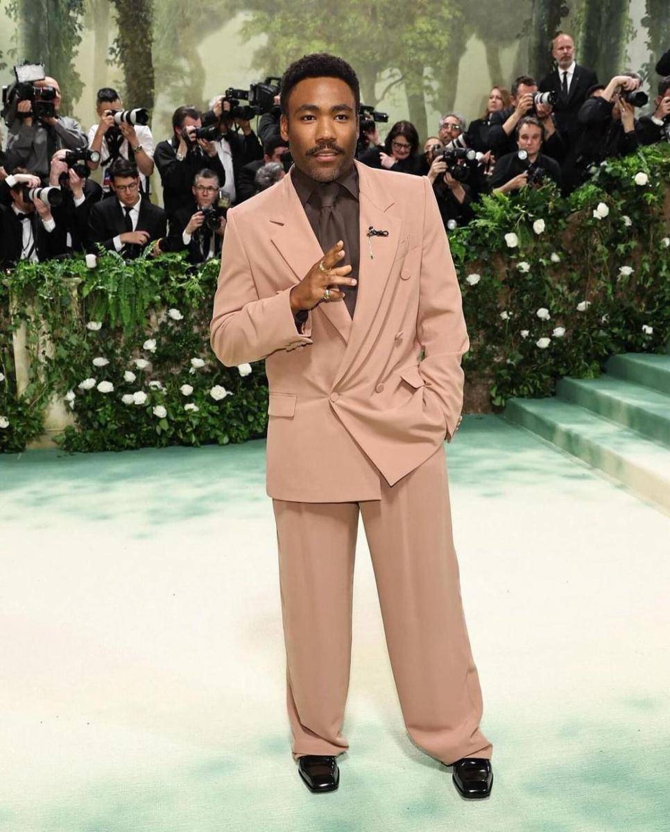 Donald Glover - Met Gala 2024 (instagram.com/acollectionofawesome)