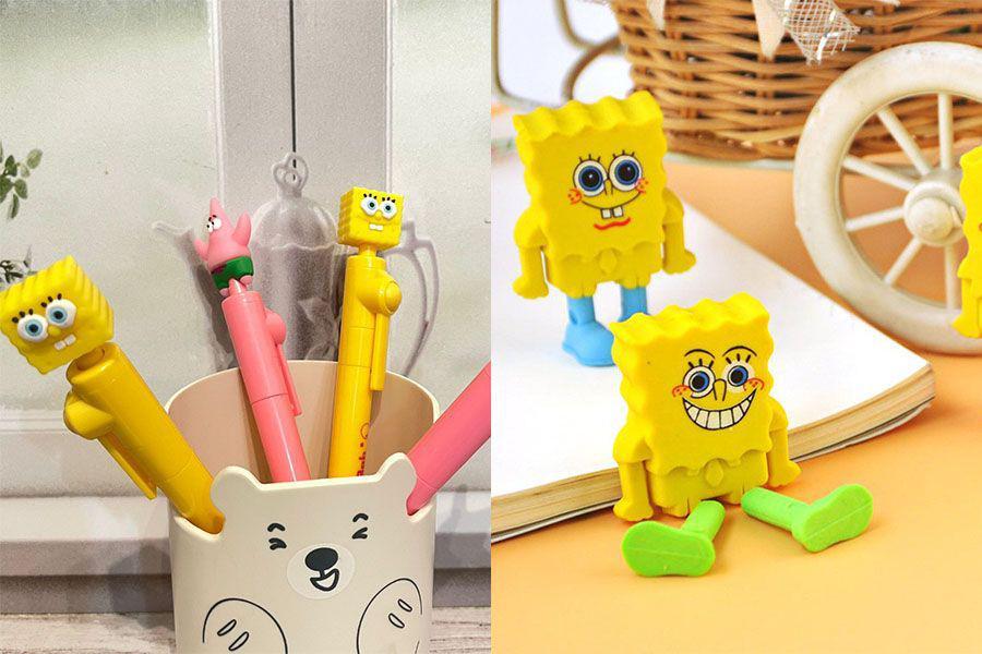 7 Alat Sekolah Tema SpongeBob, Makin Semangat Belajar!