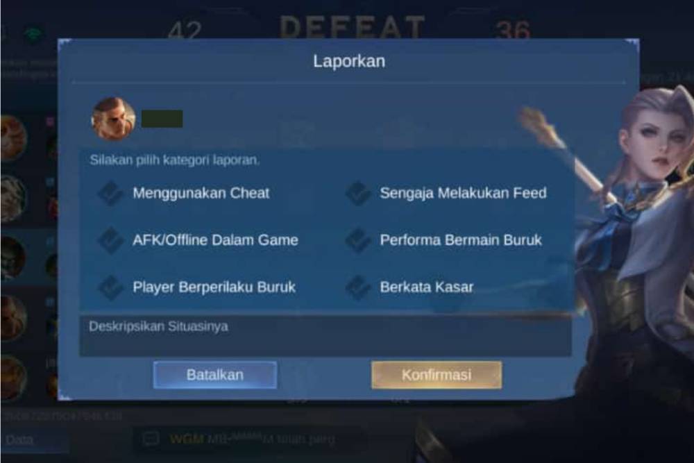 fitur report di Mobile Legends (dok. Moonton/Mobile Legends: Bang Bang)