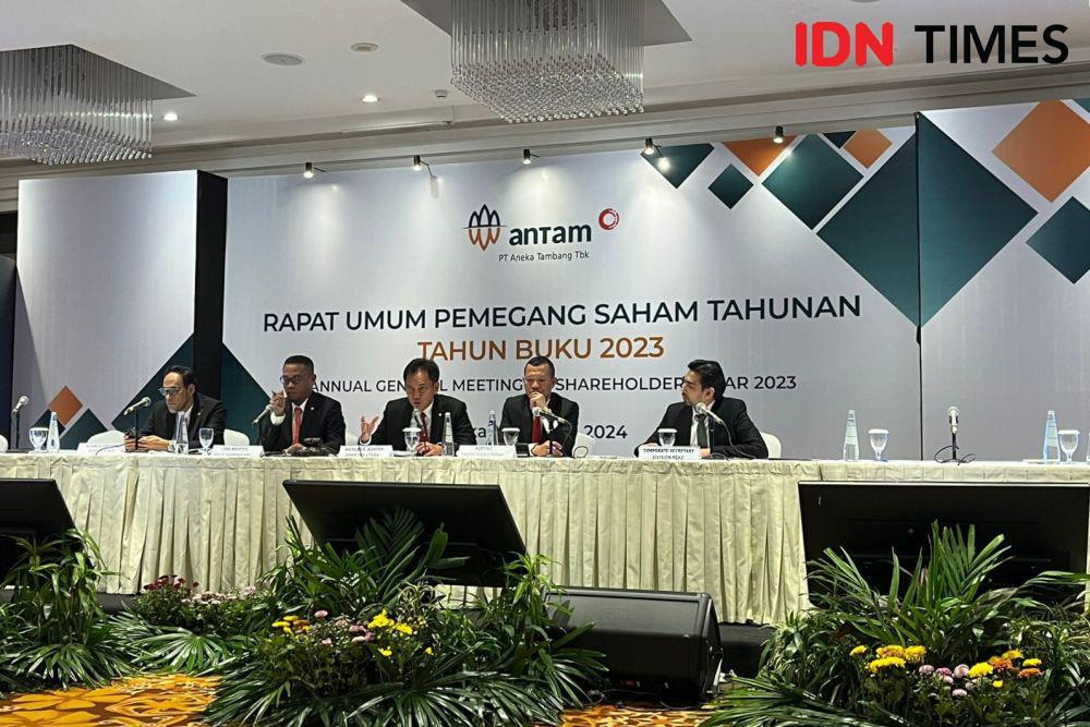 Antam Gelar RUPST Hari Ini, Bagikan Dividen Rp3,08 Triliun