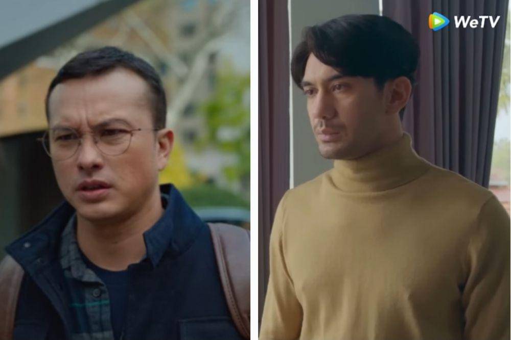 Nicholas Saputra dan Reza Rahadian di film The Architecture of Love dan serial Layangan Putus(dok. Starvision Plus dan MD Pictures/The Architecture of Love dan serial Layangan Putus)