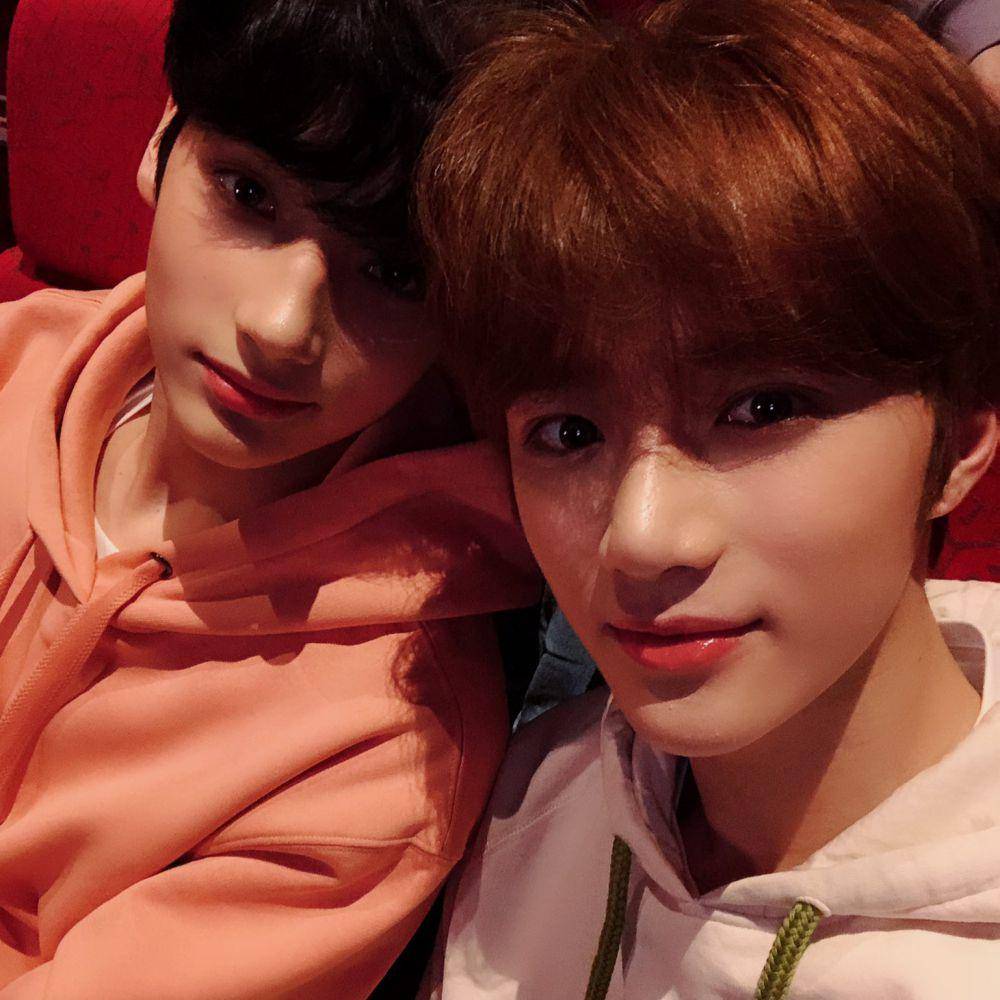 Hueningkai dan Beomgyu TXT (twitter.com/TXT_members)