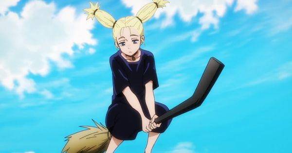 Momo mengintai dari udara ( Dok. Mappa / Jujutsu Kaisen )