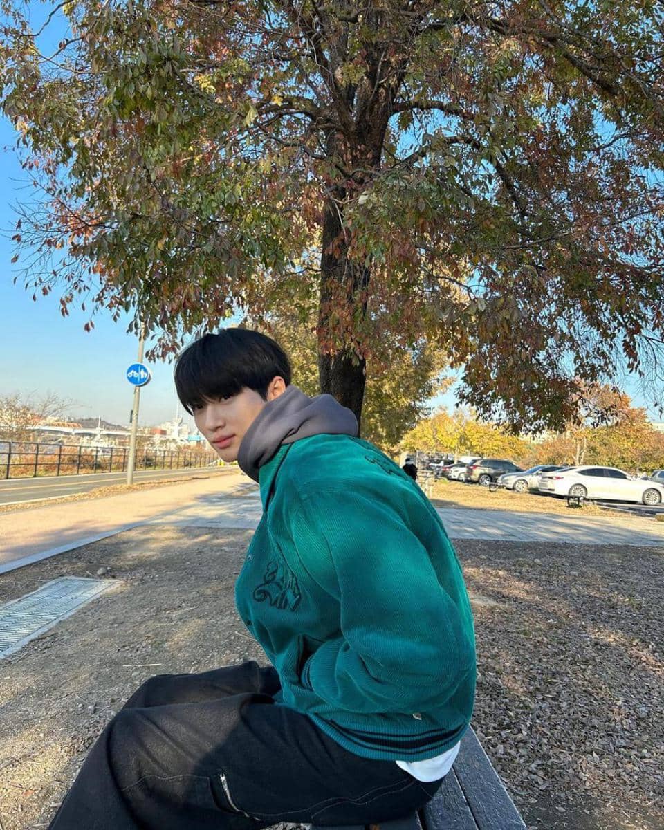ide mix and match hoodie ala Byeon Woo Seok (instagram.com/byeonwooseok)