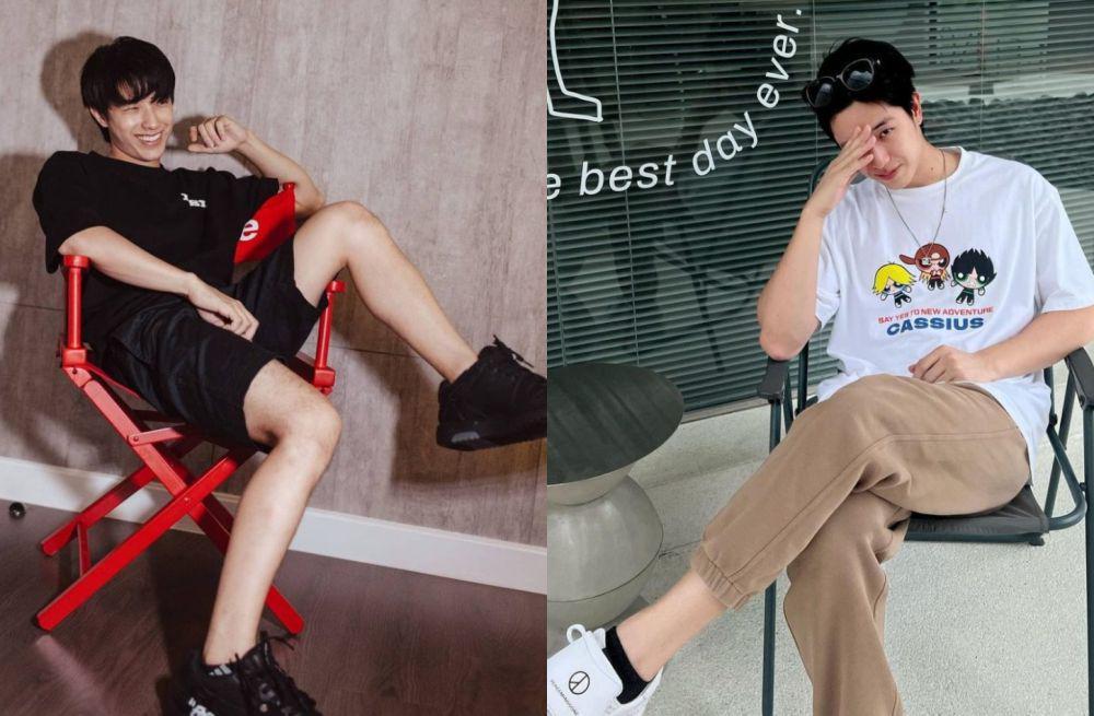 7 Inspirasi Lazy Outfit ala Kay Lertsittichai, Super Nyaman!