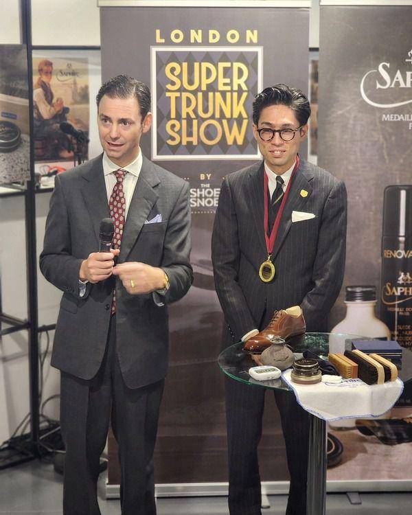 world championships of shoe shining and shoe patina 2024. (instagram.com/theshoesnob_official)