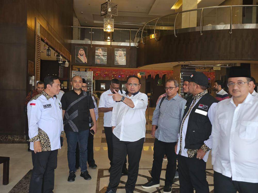 Menteri Agama, Yaqut Cholil Qoumas, berada di Arab Saudi untuk mengecek persiapan penyelenggaraan ibadah haji 2024 (dok. Kemenag)