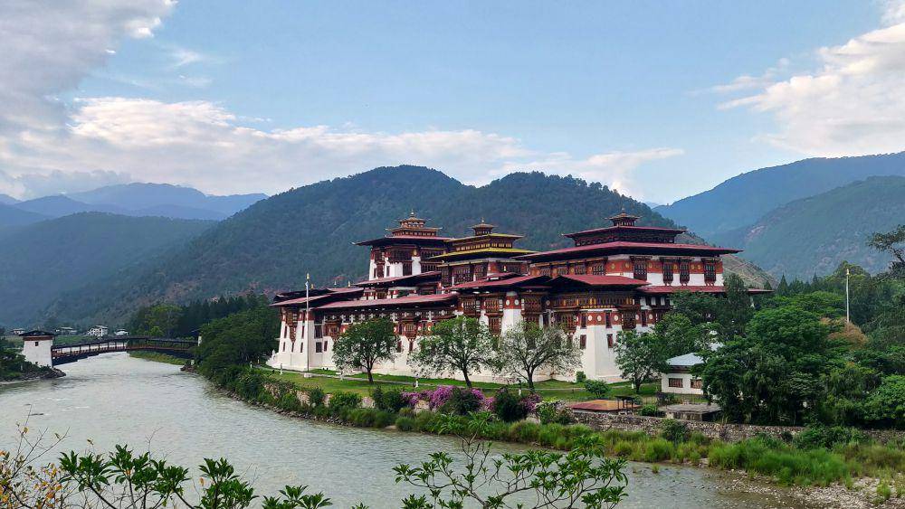 Potret bangunan tradisional di Bhutan (unsplash.com/Nihar Modi)