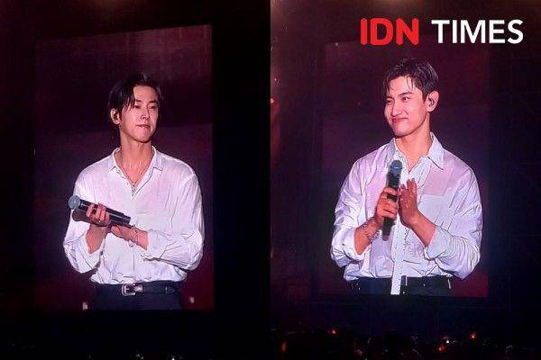 Suasana Konser TVXQ! - 20&2 di ICE BSD, Sabtu (20/4/2024). (IDN Times/Ines Suseno)