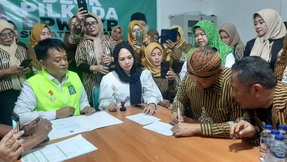 Ketum Pujakesuma Eko Sopianto Daftar Calon Gubernur Sumut ke PKB