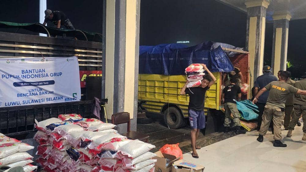 Pemerintah Kirim 40 Ton Beras untuk Korban Banjir-Longsor di Sulsel