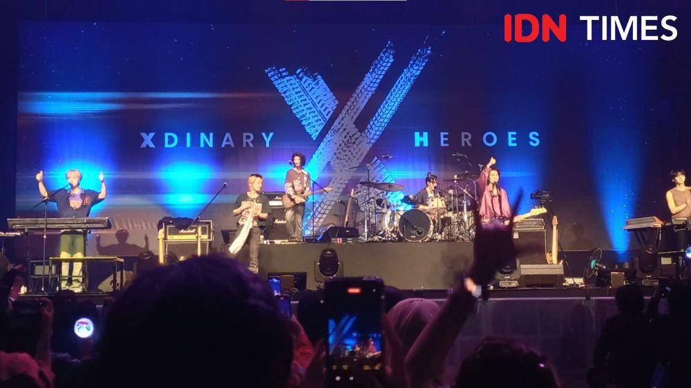 Konser Xdinary Heroes, Break the Brake World Tour in Jakarta, Sabtu (02/03/2024) (IDN Times/Ines Suseno)