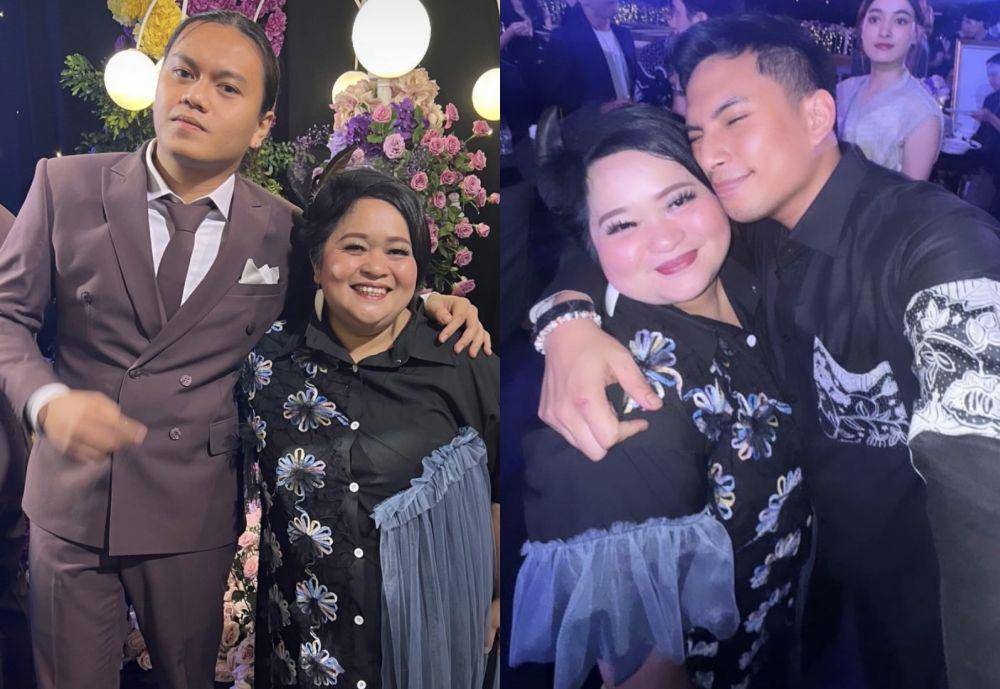 potret artis hadiri resepsi pernikahan Rizky Febian dan Mahalini (Instagram.com/sinyoritaesperanza)