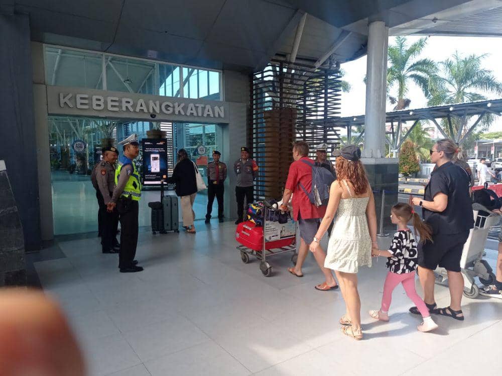 Pengamanan Bandara Lombok Diperketat Jelang WWF di Bali